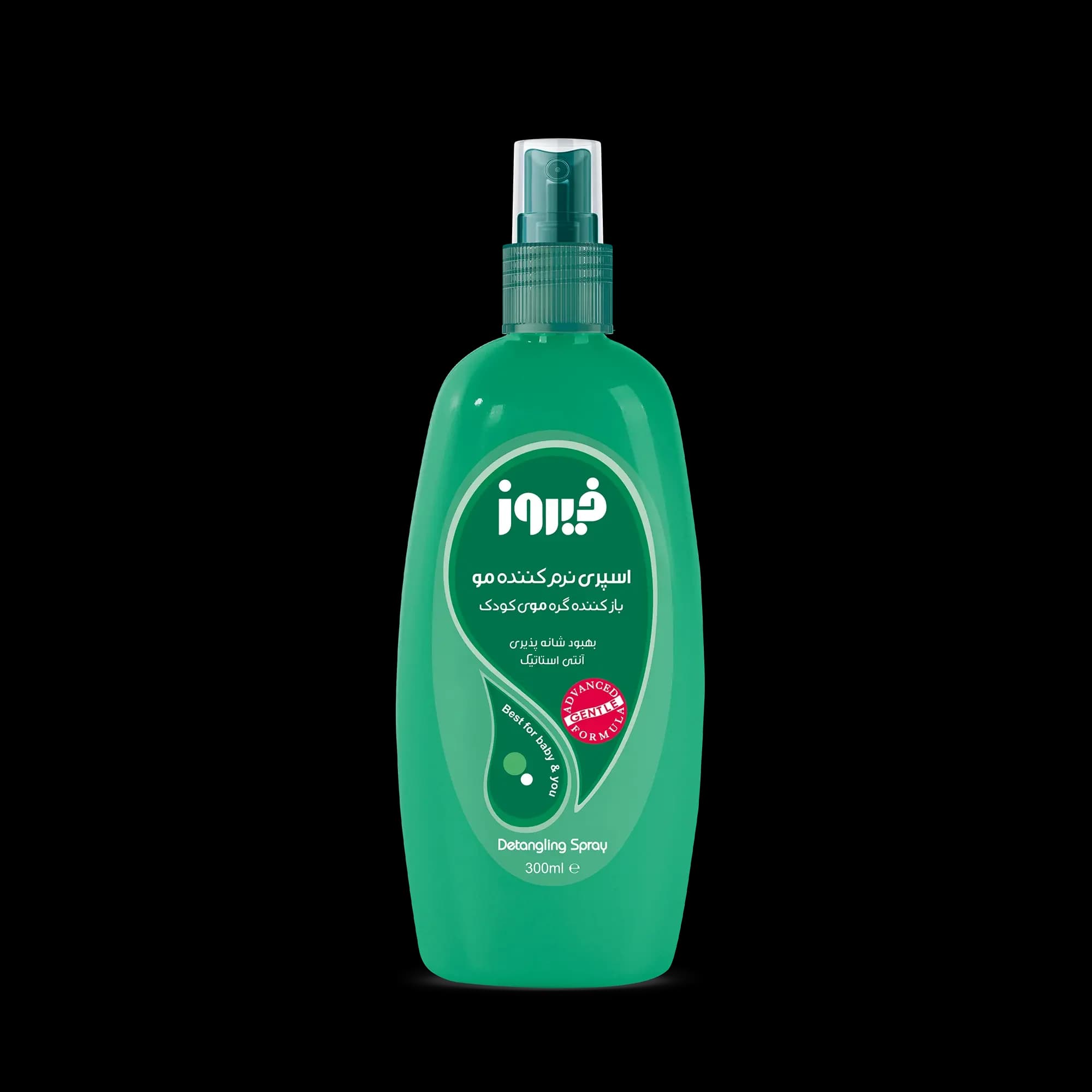 اسپری گره‌ باز‌کن حالت‌دهنده موی سرکودک فیروز سبز